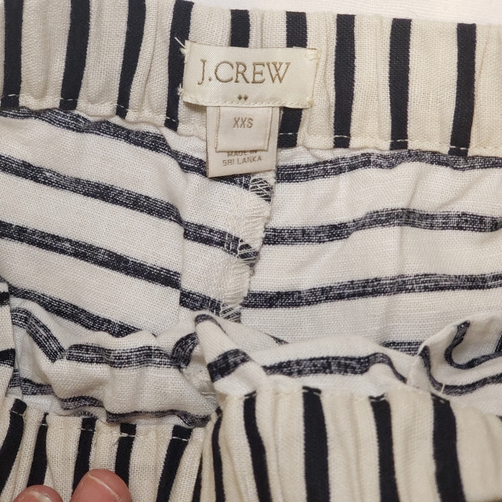 J. Crew Factory Linen-Cotton Drawstring Shory - Picture 4 of 4